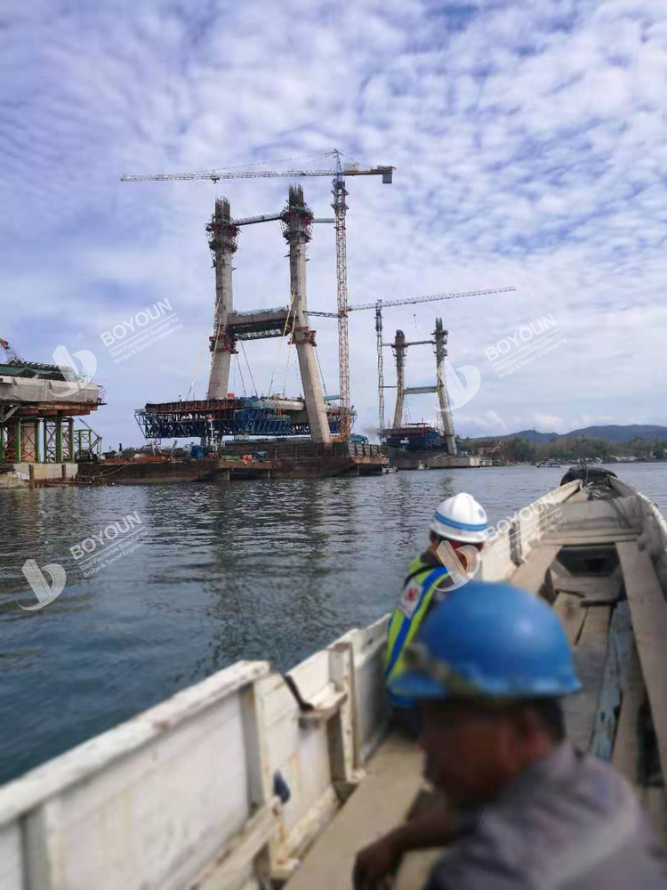Jembatan Teluk Kendari Cable Stayed Bridge