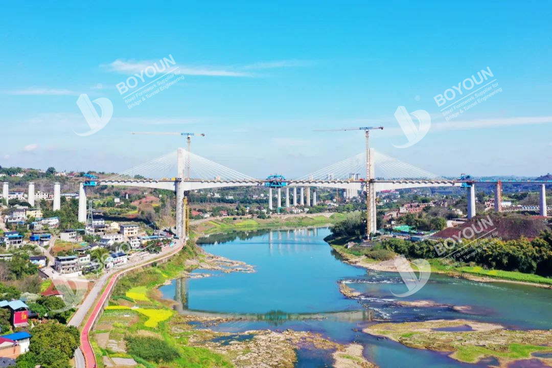 main span closure