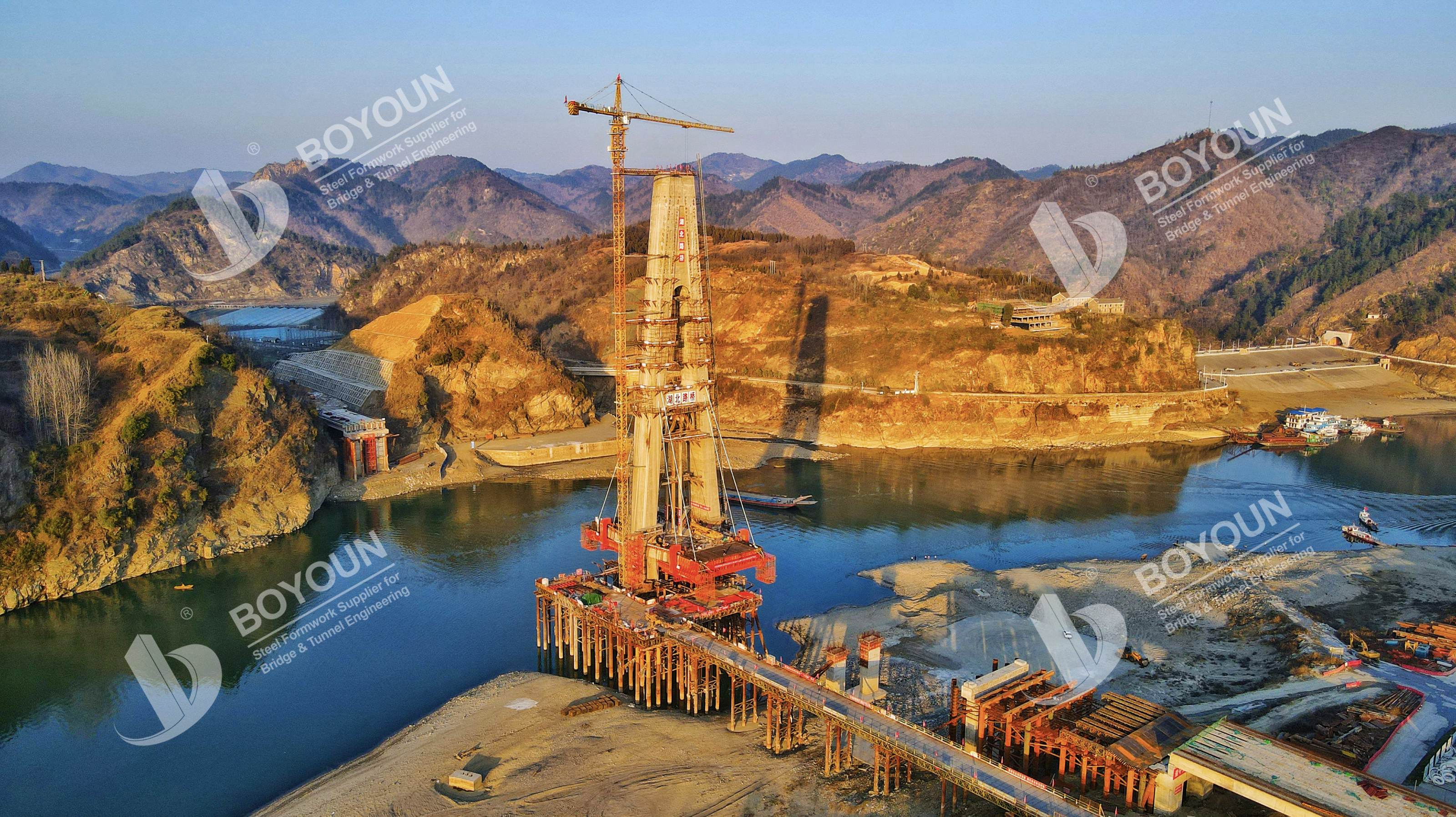 Tianhekou Hanjiang Highway Bridge Project