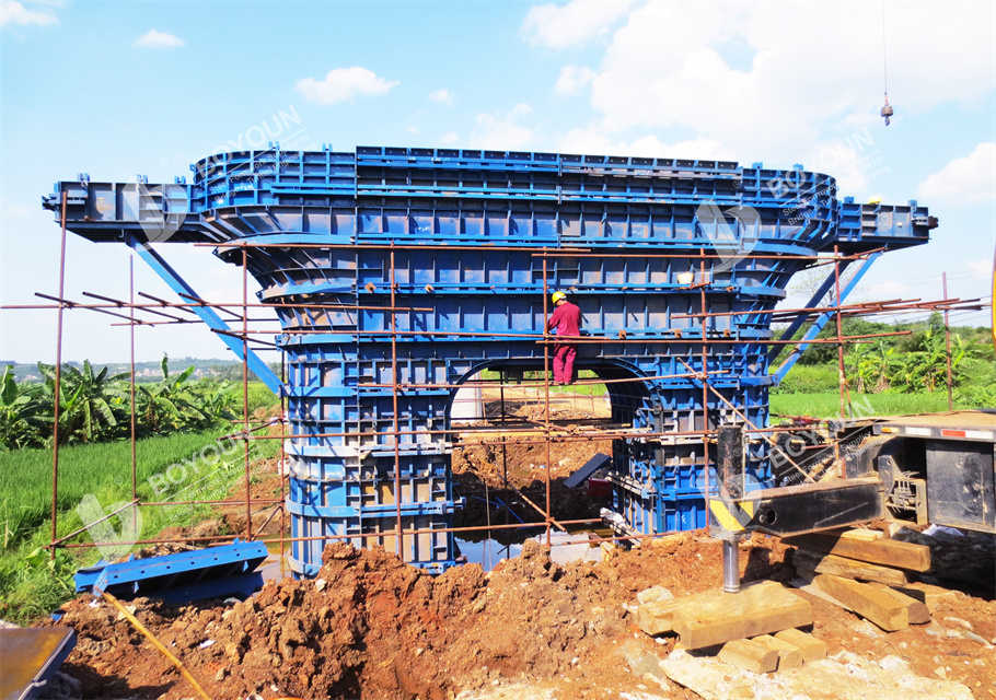 Special Shaped Pier Formwork