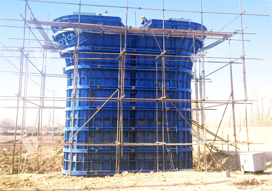 Circular Solid Pier Formwork