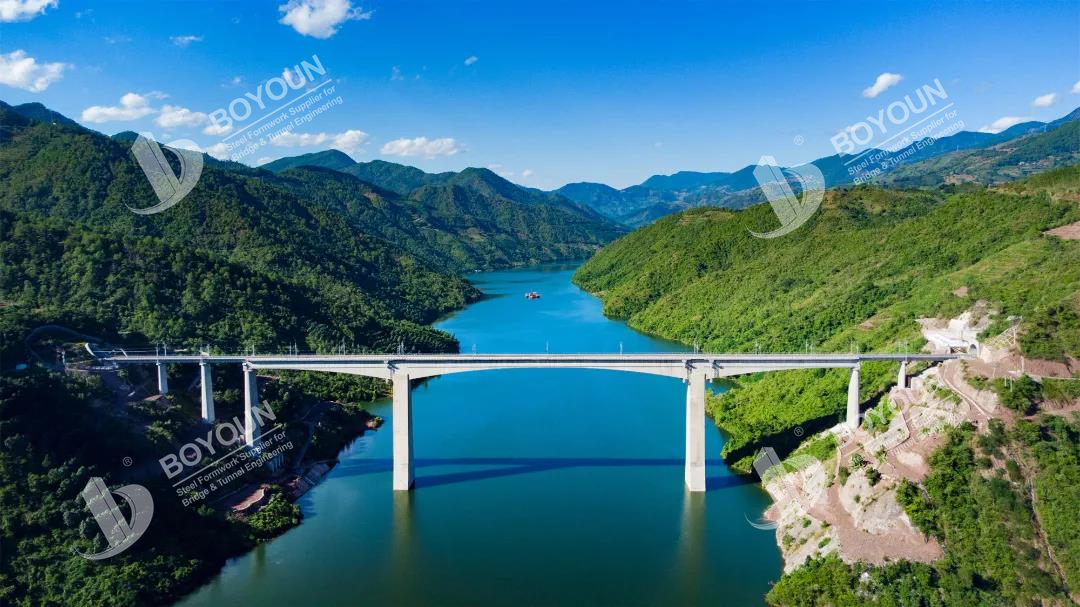 China Laos Railway Bridges