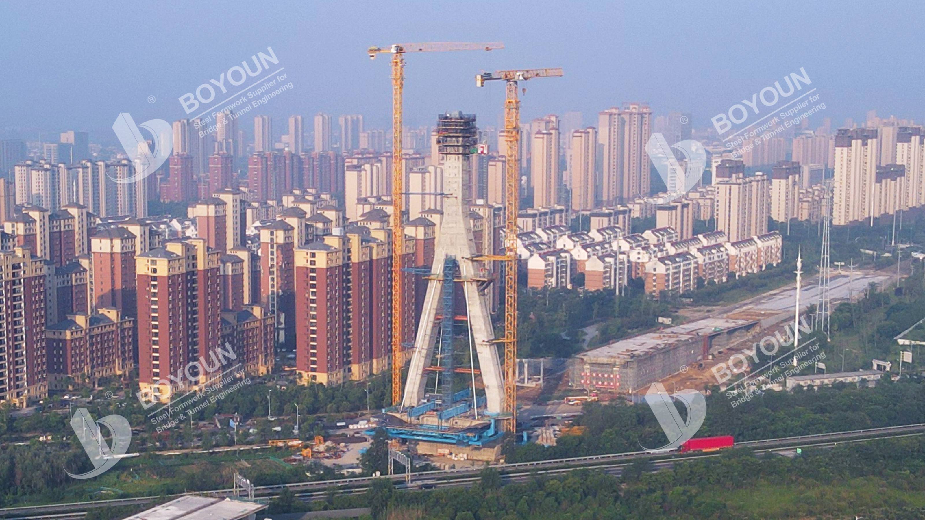 Jiashan Cable Stayed Bridge Project