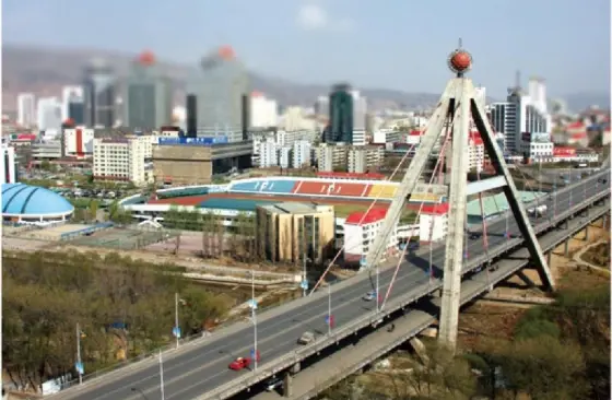 Kunlun Road Bridge on Qinghai-Tibet Highway Kunlun Road Bridge on Qinghai-Tibet Highway