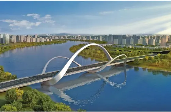 Xiaohe Bridge in Taiyuan Xiaohe Bridge in Taiyuan