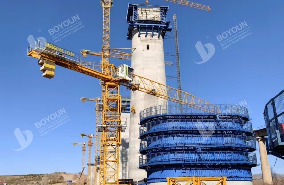 Coffrage de jetée pier formwork