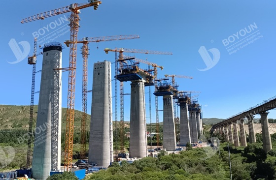 high pier construction high pier construction