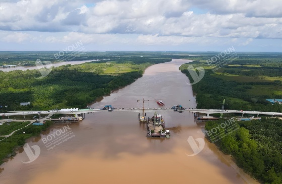 Malaysia Sarawak Sungai Krian Bridge Project Malaysia Sarawak Sungai Krian Bridge Project