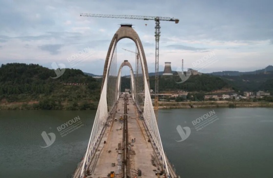 Jialing River Baili Bridge in China