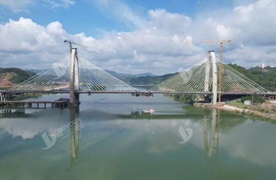 Jialing River Baili Bridge in China